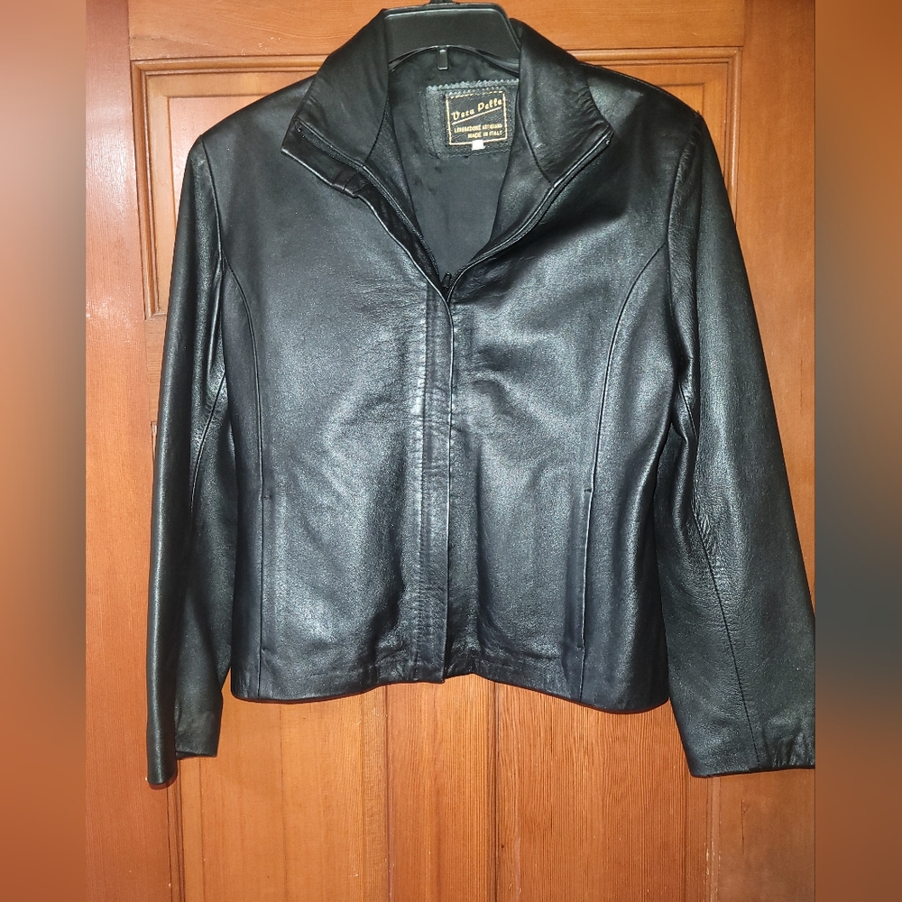 Women's Italian lambskin jacket